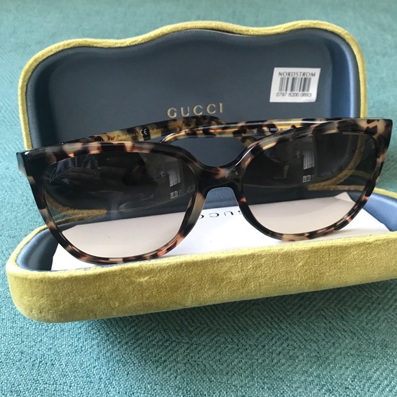 GUCCI GG3502/S 04GX/ED LIGHT HAVANA/BROWN GRADIENT